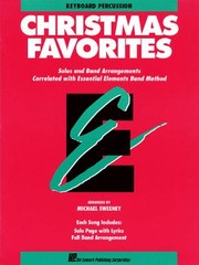 Cover of: Essential Elements Christmas Favorites  Keyboard Percussion