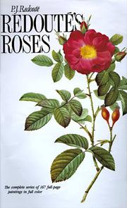 Cover of: Redoute's Roses by Pierre-Joseph Redouté