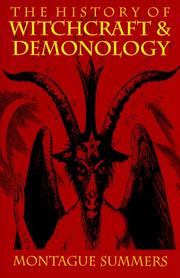 The History of Witchcraft and Demonology (March 1993 ...