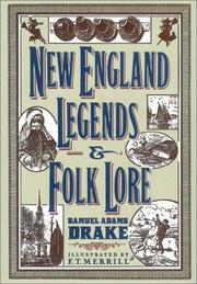 Cover of: New England Legends and Folklore by Samuel Adams Drake