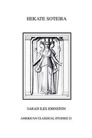 Cover of: Hekate Soteira by Sarah Iles Johnston
