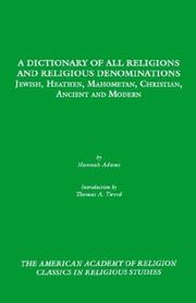 A Dictionary of All Religions and Religious Denominations