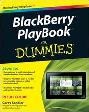 Cover of: Blackberry Playbook For Dummies by 