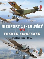 Cover of: Nieuport 1116 Bebe vs Fokker Eindecker
            
                Duel