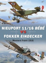 Cover of: Nieuport 1116 Bebe vs Fokker Eindecker
            
                Duel by 