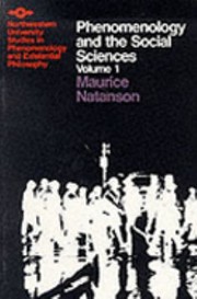 Cover of: Phenomenology And The Social Sciences by 