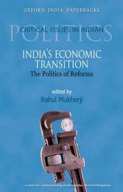 Cover of: Indias Economic Transition
            
                Critical Issues in Indian Politics