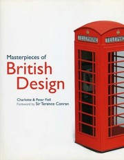 Cover of: Masterpieces Of British Design