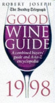 Cover of: Sunday Telegraph Good Wine Guide 1998 the by 