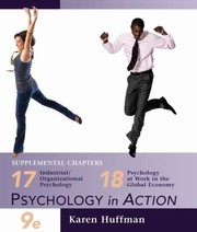 Cover of: Chapters 17 and 18 of Psychology in Action