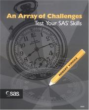 Cover of: An array of challenges: test your SAS skills