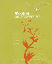 Cover of: King James Version Standard Lesson Commentary 20102011
