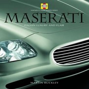 Maserati
            
                Haynes Classic Makes by Martin Buckley