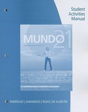Cover of: Mundo 21 Student Activities Manual