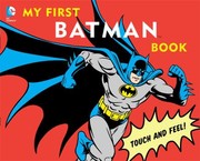 Cover of: My First Batman Book by 