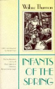 Cover of: Infants of the spring by Wallace Thurman