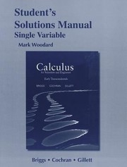 Cover of: Calculus For Scientists And Engineers Early Transcendentals Single Variable