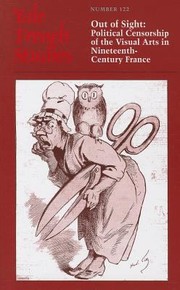 Cover of: Yale French Studies Volume 122 Out of Sight
            
                Yale French Studies