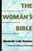 Cover of: The woman's Bible