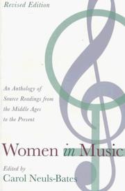 Cover of: Women In Music by Carol Neuls-Bates