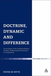 Doctrine Dynamic And Difference by De Pieter Witte