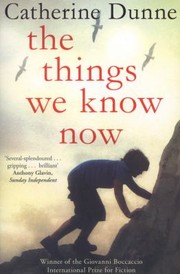 Cover of: The Things We Know Now by 