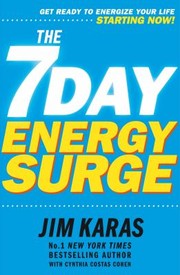Cover of: 7day Energy Surge Get Ready To Feel Your Energy Levels Rise Starting Now