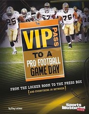 Cover of: VIP Pass to a Pro Football Game Day
            
                Game Day Sports Illustrated for Kids