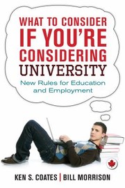 Cover of: So You Want to Go to University