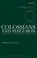Cover of: Colossians and Philemon ICC
            
                International Critical Commentary
