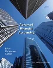 Cover of: Advanced Financial Accounting With Access Code