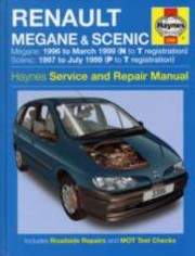 Cover of: Renault Megane and Scenic Petrol and Diesel Service and Repair Manual