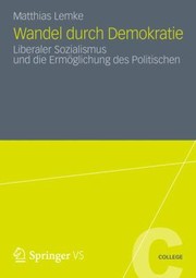 Cover of: Wandel Durch Demokratie
            
                Vs College