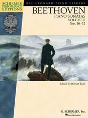 Cover of: Beethoven Piano Sonatas Volume 2 Nos 1632
            
                Hal Leonard Piano Library