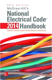 Cover of: McGrawHills National Electrical Code 2014 Handbook