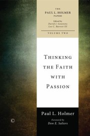 Cover of: Thinking The Faith With Passion Selected Essays