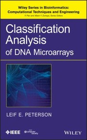 Cover of: Classification Analysis of DNA Microarrays
            
                Wiley Series in Bioinformatics