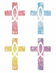 Cover of: Crosses Dazzle Stickers
            
                Dazzle Stickers