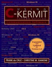 Cover of: Using C-Kermit by Frank Da Cruz