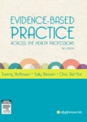 Cover of: Evidencebased Practice Across the Health Professions by Tammy Hoffmann