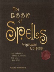 Cover of: The Book of Spells Vintage Edition