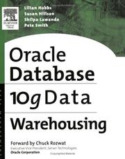 Cover of: Oracle 10g  Data Warehousing