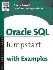 Cover of: Oracle SQL jumpstart with examples