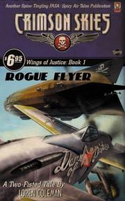 Cover of: Crimson Skies: Wings of Justice by Loren L. Coleman