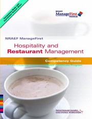 Cover of: Hospitality and Restaurant Management Competency Guide by 