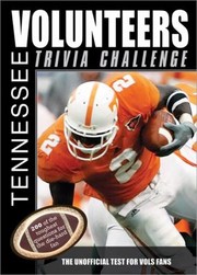 Cover of: Tennessee Volunteers Trivia Challenge by 