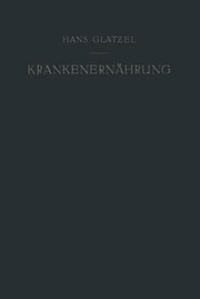 Cover of: Krankenernhrung Ein Ditetisches Lehrbuch