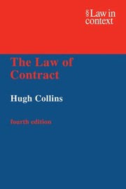Cover of: The Law of Contract
            
                Law in Context