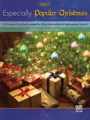 Cover of: Especially Popular Christmas Book 1
            
                Dennis Alexander Library