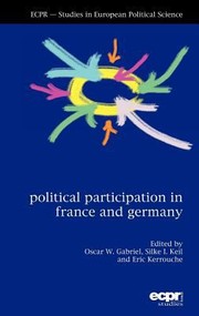 Political Participation in France and Germany by Oscar Gabriel